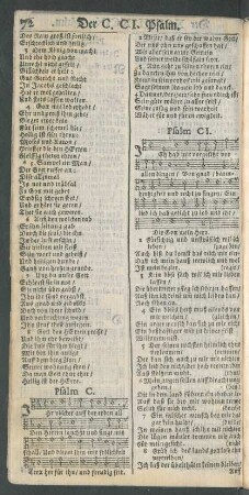 Psalm CI. - Psalm CX.