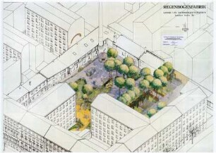 Informations-Faltblatt: Regenbogenfabrik Lausitzer Str. 22
