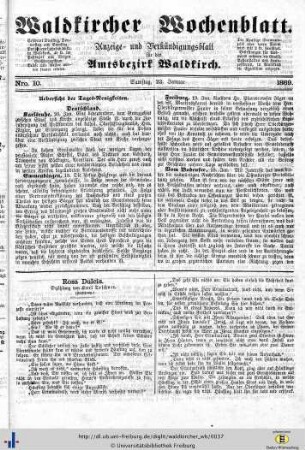 Nro. 10, 23.01.1869