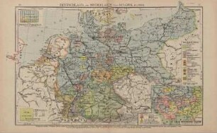 Deutschland, die Niederlande und Belgien, politisch, Thüringische Staaten