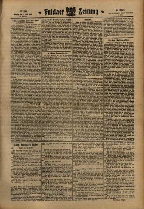 Dritte Ausgabe vom Samstag, den 07. Mai 1910.