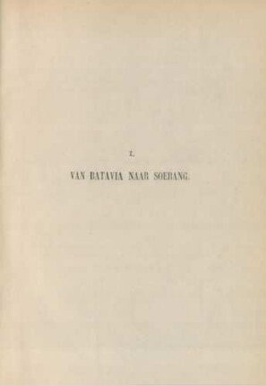 Van Batavia naar Soebang
