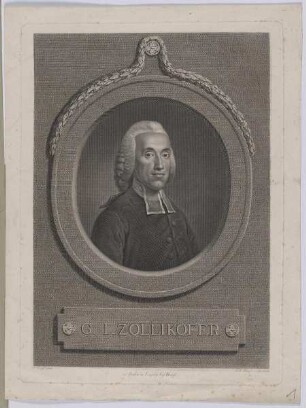 Bildnis des G. I. Zollikofer