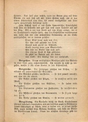 Vergessen.