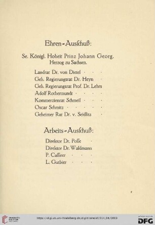 Ehren-Ausschuß