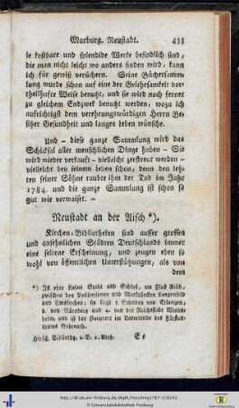 Neustadt an der Aisch.