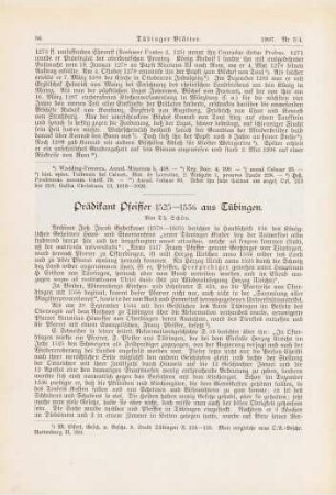 56-57 Prädikant Pfeiffer (1525-1536) aus Tübingen