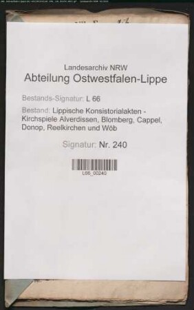 Schulen zu Belle und Billerbeck; Erhebung des Schulgeldes