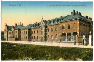 Kamenz. 13.Inf.-Rgt.Nr.178, Stabsgebäude