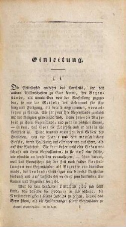 Encyklopädie der philosophischen Wissenschaften im Grundrisse : zum Gebrauch seiner Vorlesungen