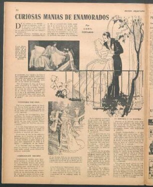 Curiosas manías de enamorados