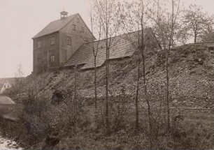 Reinsberg, Treibehaus und Radstubenkaue des 4. Lichtlochs des Rothschönberger Stollens
