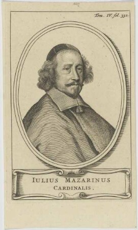 Bildnis des Iulius Mazarinus