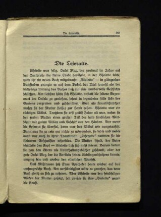 Die Leseratte.