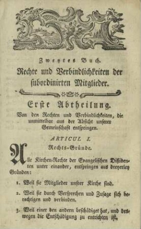 Zweytes Buch.