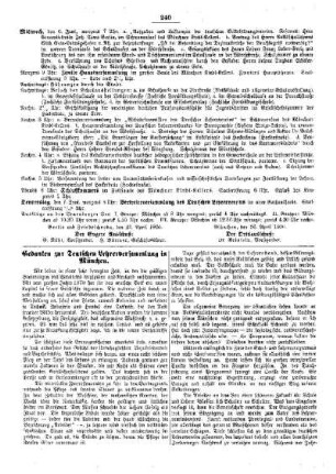Gedanken zur Deutschen Lehrerversammlung in München