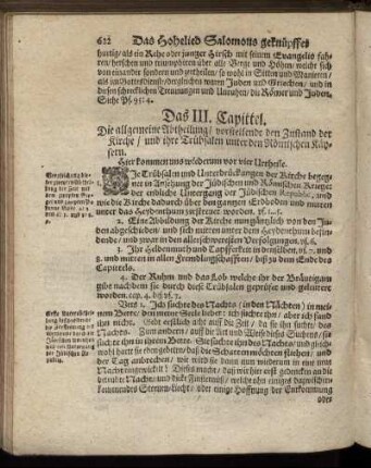 Das III. Capittel – Das IV. Capittel