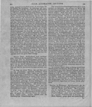 Bereicherungen für die Geburtshülfe und für die Physiologie und Pathologie des Weibes und Kindes. Bd. 1. Hrsg. von [J.] L. Choulant; [K.] F. Haase; M. Küstner; L. Meissner. Leipzig: Hartmann 1821