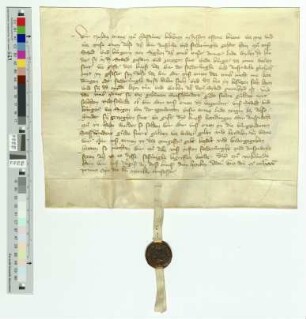 Graf Johann von Nassau verzichtet gegen Zahlung von 600 Mark seitens der Stadt Siegen auf alle Forderungen an seinen ,,armen Leuten", die vor Ausstellung dieser Urkunde in die Stadt gezogen sind.