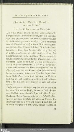 Bruder Franke von Kölln