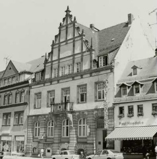 Glauchau, Wohn- und Geschäftshaus, Straßenansicht