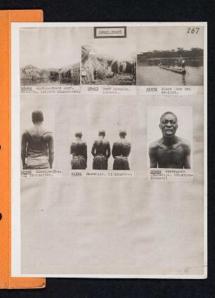 Albumblatt 45 mit Angebotsserie "Kongo-Staat"