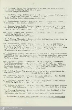 5. Musikalische Grundlagenforschung, Soziologie und Ethnologie