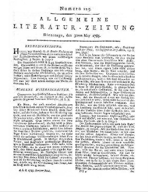 Lotchen, oder Roman vieler Romane. T. 1-2. Eine wahre Geschichte aus dem menschlichen Leben. Wien, Leipzig: Mößle 1784-85 Abweichendes Erscheinungsjahr T. 2: 1784