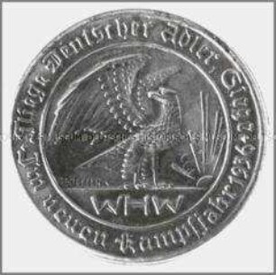 WHW-Abzeichen, "Fliege Deutscher Adler...", Gausammlung