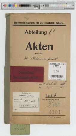 30-Millionenfonds: Bd. 3