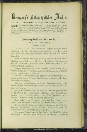 Lichtempfindliche Farbstoffe