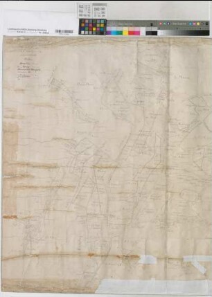 Ostenfelde (Ennigerloh), Teilung Osterwald, Bl. 7 Brouillonkarte Sektion VII