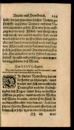 Das XXXVII. Capitel.