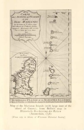 Map of the Marianas Islands ...