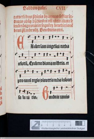 Benedictio cerei pascalis