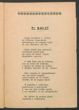 El baile