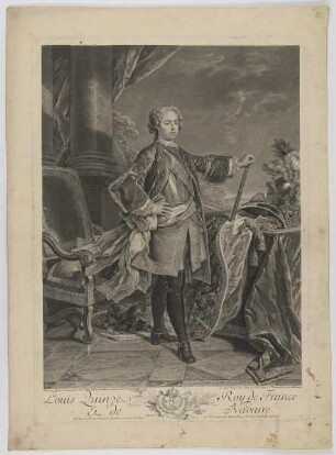 Bildnis des Louis Quinze