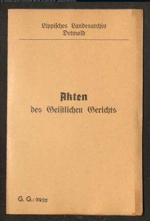 Küster Knöner zu Varenholz gegen Carl Vette, Sohn des Pastors Vette zu Varenholz, wegen der Rückgabe einer Flöte