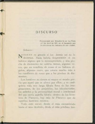 Discurso