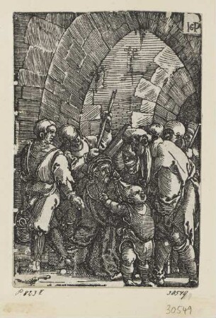 Kreuztragung, Blatt 6 der Folge "Passion Christi"