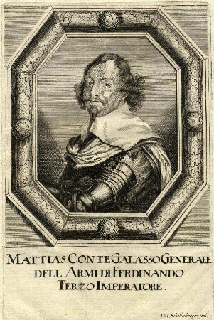 Bildnis von Matthias Reichsgraf von Gallas, Graf von Campo (1584-1647)