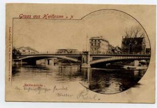 "Neckarbrücke" mit Restauration zur Brücke