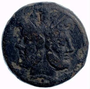 Münze, As, 211 - 208 v. Chr.