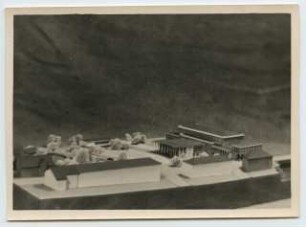 Stadthalle, Mülheim an der Ruhr Umbau: Modell