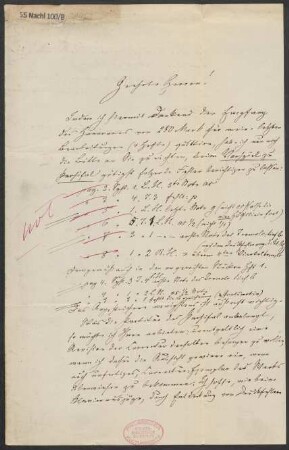 Brief an B. Schott's Söhne : 06.09.1882