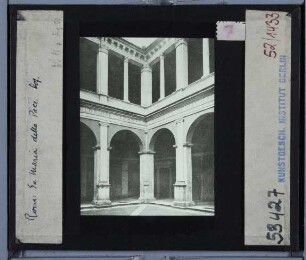 Rom, S. Maria della Pace,Rom, S. Maria della Pace, Kreuzgang/Hof