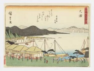 Ōtsu, Blatt 54 der Folge "53 Stationen des Tōkaidō"