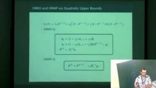 Online Algorithms for Statistics