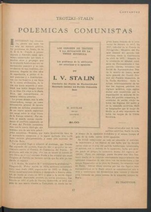 Trotzki-Stalin - Polémicas comunistas