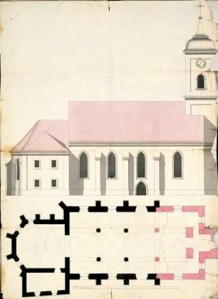Instandsetzung der Pfarrkirche und des Kirchturms zu Schömberg